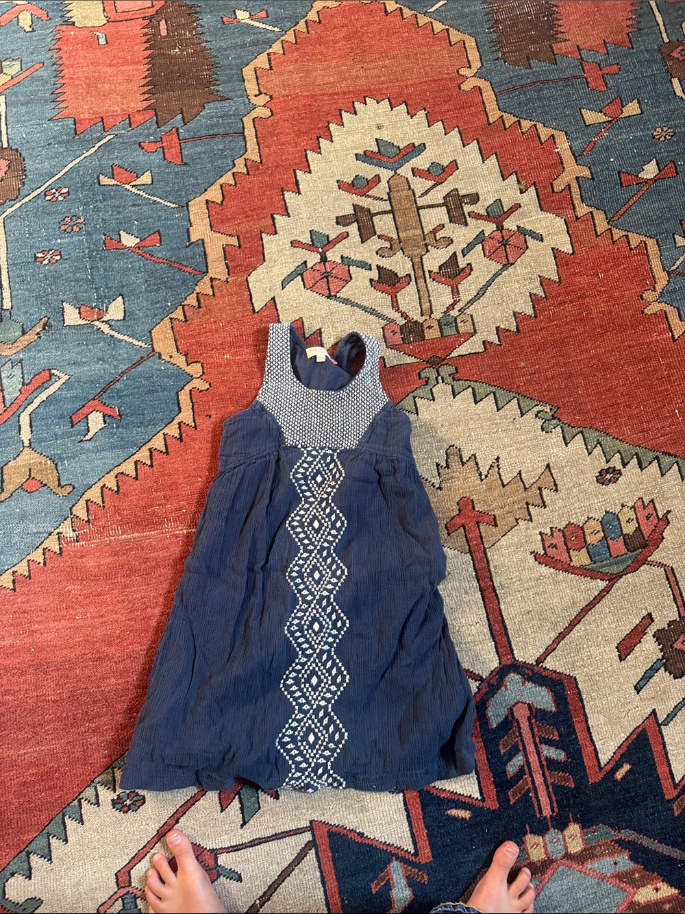 Girls pick chicken dress, size 9/10